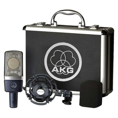 AKG Condenser Microphones AKG C214 Large Diaphragm Condenser Microphone with Aluminium Case