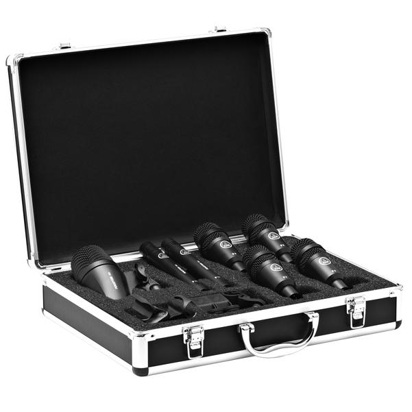AKG Drumkit Microphones AKG Drum Set Session I High Performance Drumkit Microphone Set