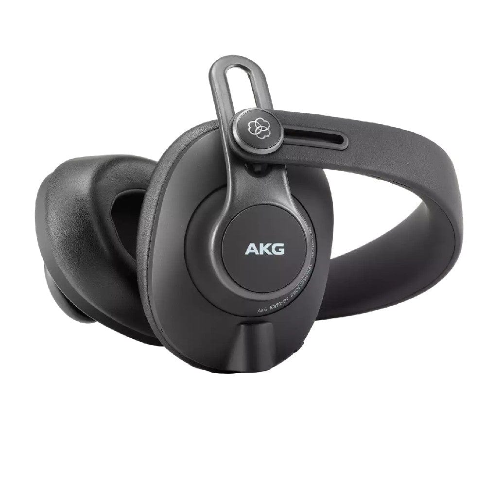 akg over-ear wireless headphones akg k371 bt over-ear closed back foldable studio headphones with bluetooth