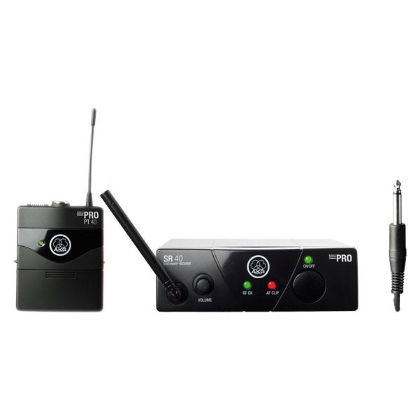 AKG Wireless Guitar Systems Band ISM1 AKG WMS40 Mini Instrumental Set Wireless Guitar System