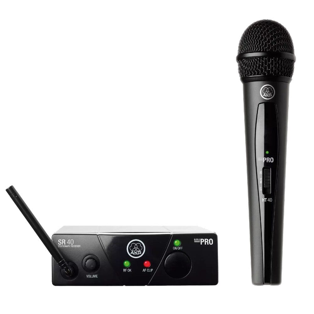 akg wireless systems akg wms40 mini single vocal set