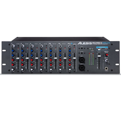 Alesis MultiMix 10 Wireless Rackmount 10-Channel Mixer with Bluetooth