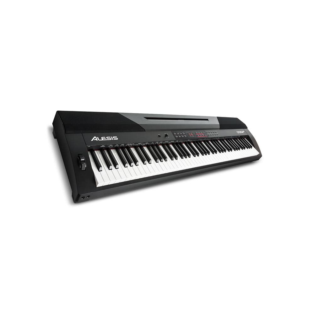 alesis digital pianos alesis coda pro 88-key digital piano with hammer-action keys