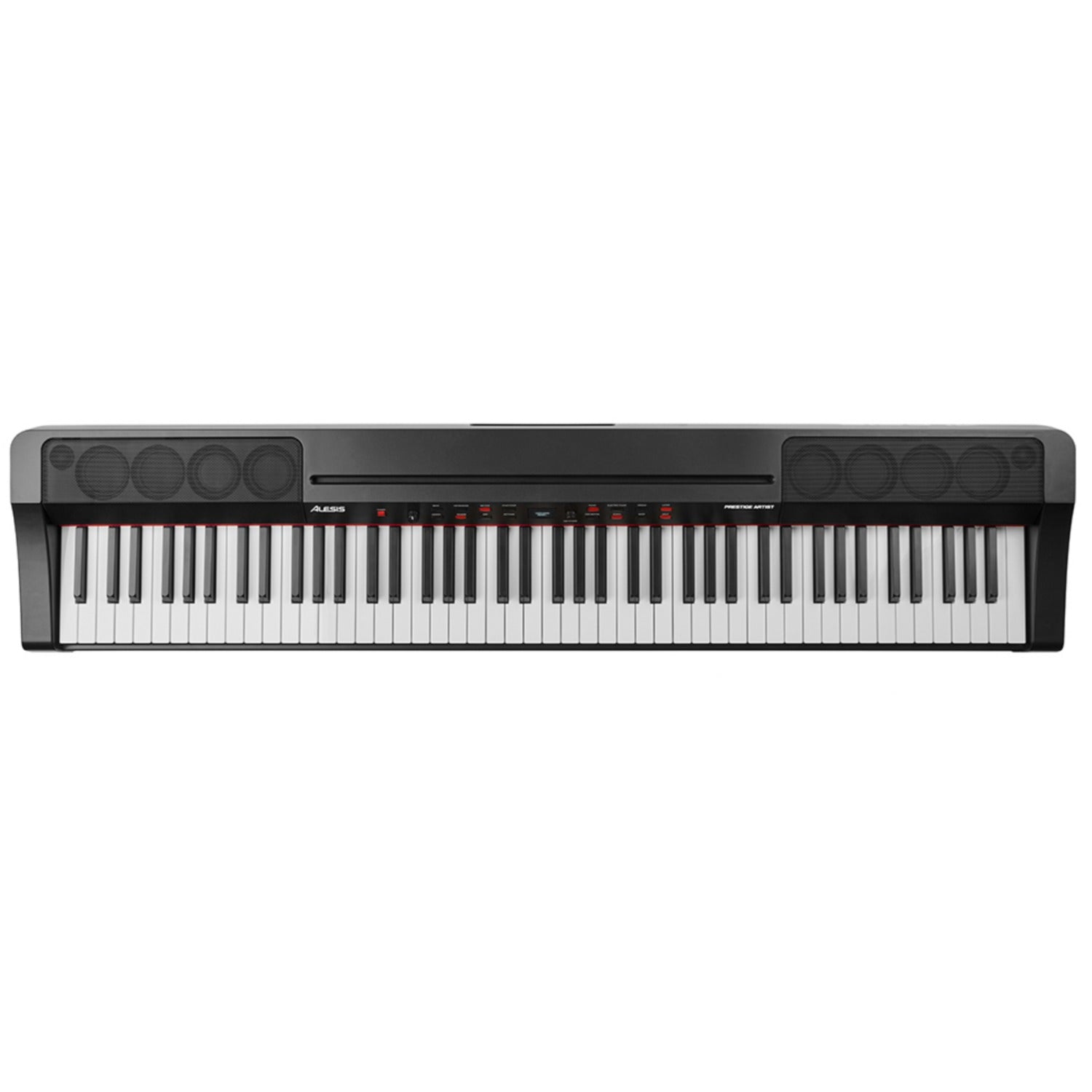 Alesis Digital Pianos Black Alesis Prestige Artist Series Graded Hammer-Action 88 Key Digital Piano #color_black