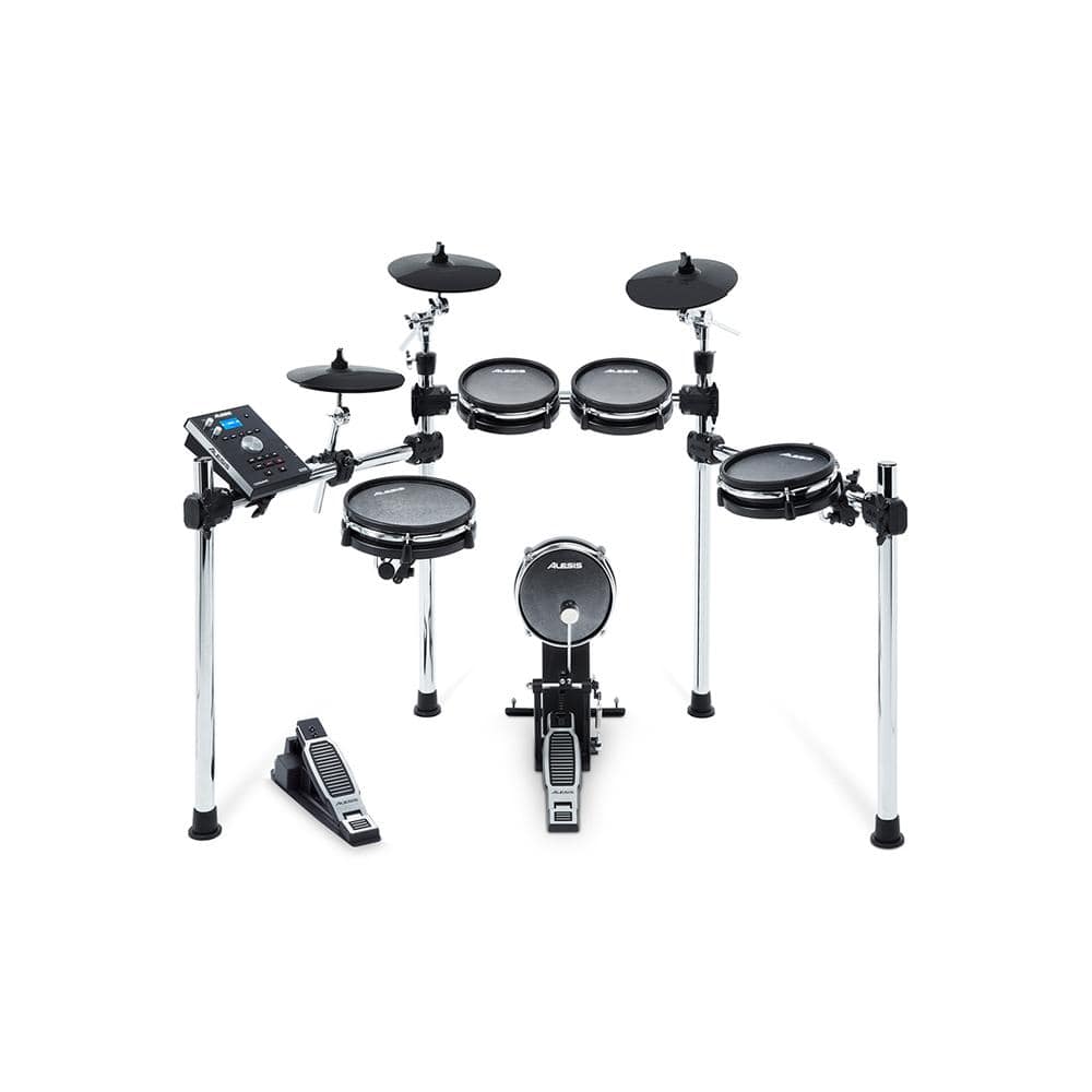 alesis electronic drum kits alesis command mesh kit eight-piece electronic drum kit with mesh heads    