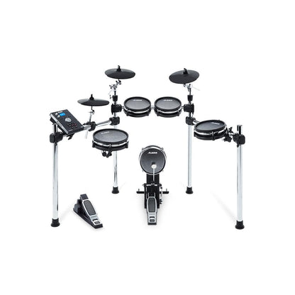 alesis electronic drum kits alesis command mesh kit eight-piece electronic drum kit with mesh heads    