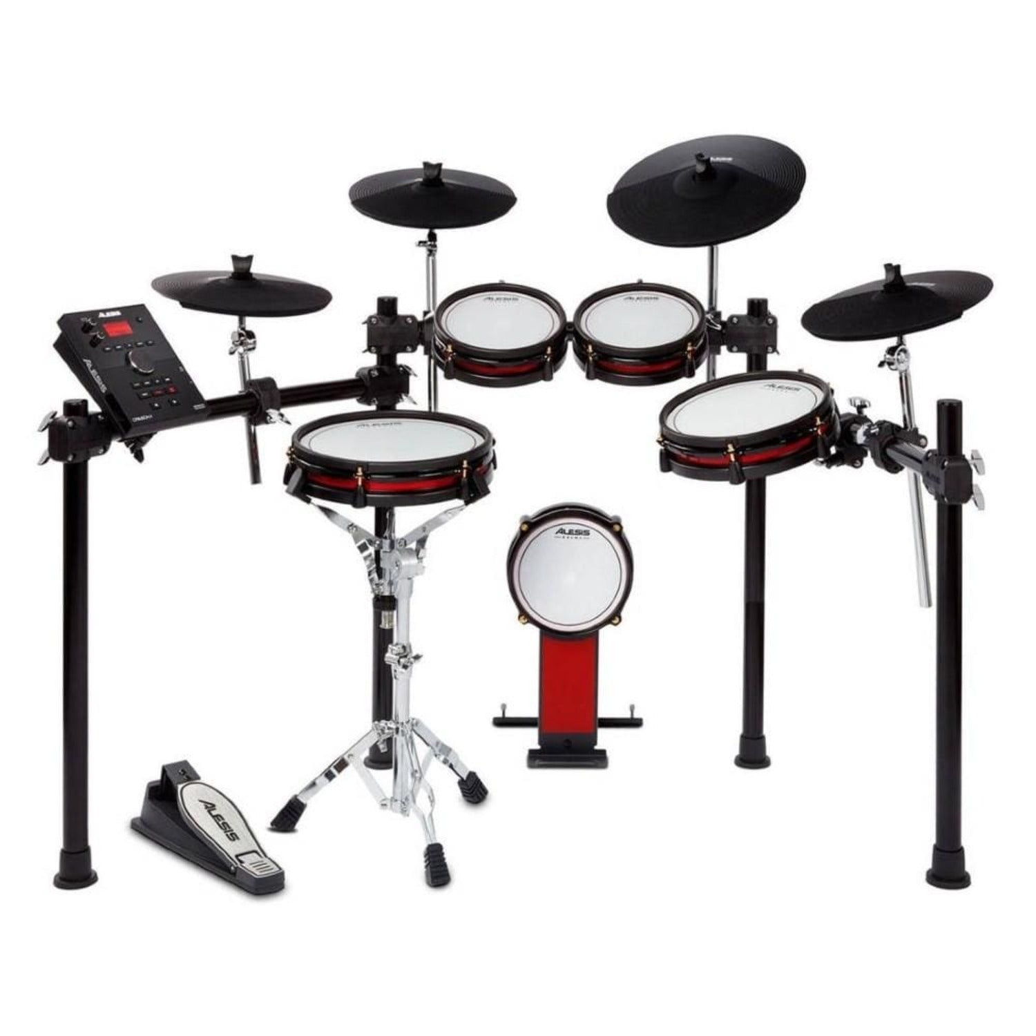 Alesis Electronic Drum Kits Alesis Crimson II 9 Piece Mesh Head Electronic Drum Kit