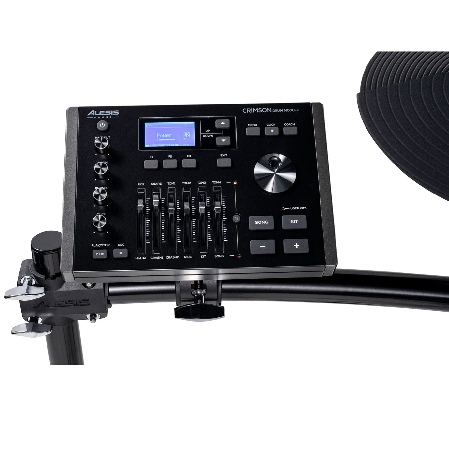 Alesis Electronic Drum Kits Alesis Crimson III Mesh Kit 9-Piece Electronic Drum Kit with Mesh Heads