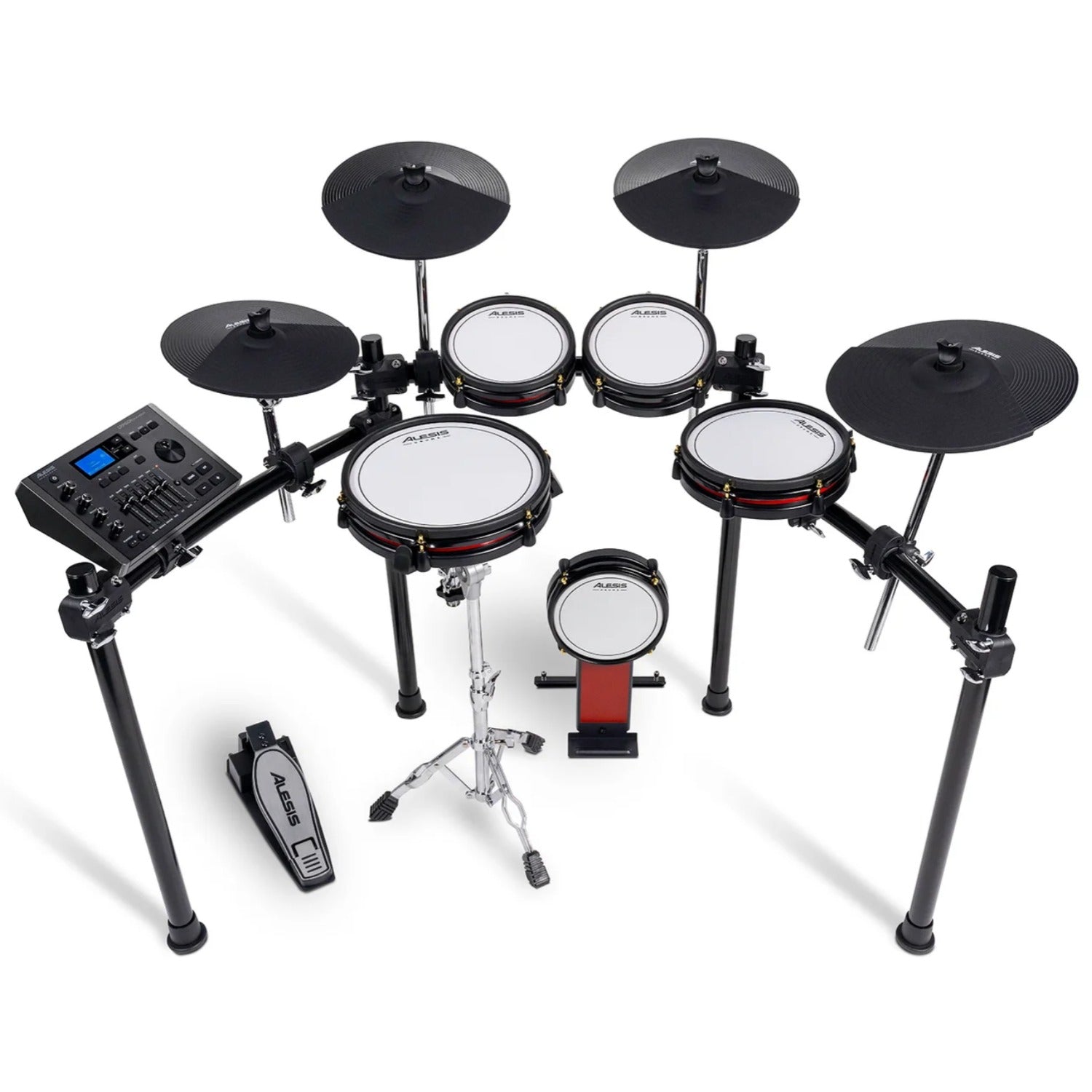 Alesis Electronic Drum Kits Alesis Crimson III Mesh Kit 9-Piece Electronic Drum Kit with Mesh Heads