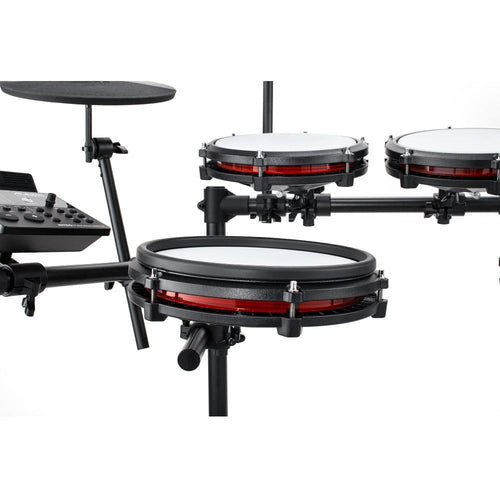 Buy Alesis Nitro Max Kit Eight Piece Electronic Drum Kit with Mesh Heads  and Bluetooth Online | Bajaao