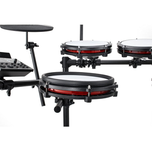 Buy Alesis Nitro Max Kit Eight Piece Electronic Drum Kit with Mesh Heads and Bluetooth Online | Bajaao