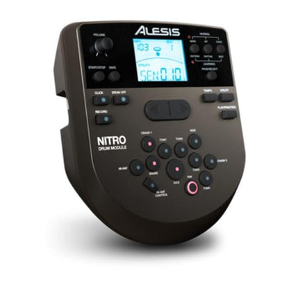 Alesis Electronic Drum Kits Alesis Nitro Meshkit Eight Piece Electronic Drumkit Bundle