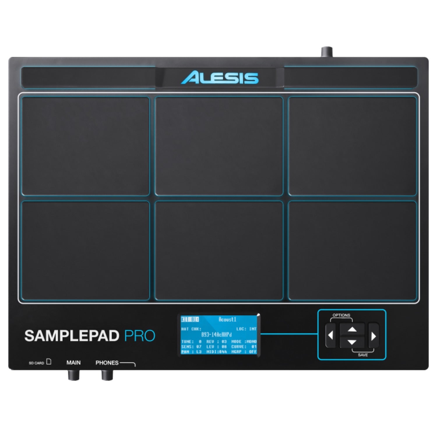 Alesis Electronic Drum Kits Alesis SamplePad Pro 8-Pad Percussion and Sample-Triggering Electronic Drum Kit