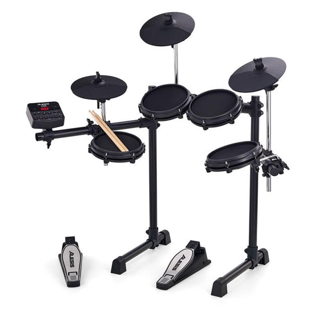 Alesis Electronic Drum Kits Alesis Turbo Mesh 7-Piece Electronic Drum Kit Bundle