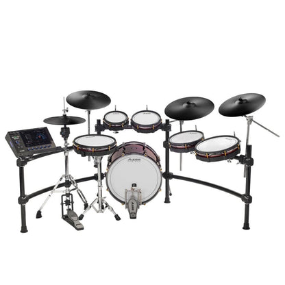 Alesis Electronic Drum Kits E-Kit Alesis Strata Prime Ten-Piece Electronic Drum Kit with Touch Screen Drum Module