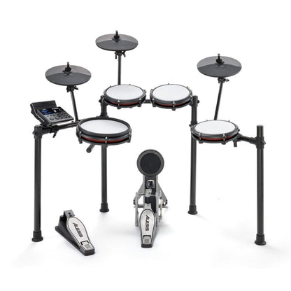 Alesis Electronic Drum Kits eKit / Black Alesis Nitro Max Kit Eight Piece Electronic Drum Kit 
