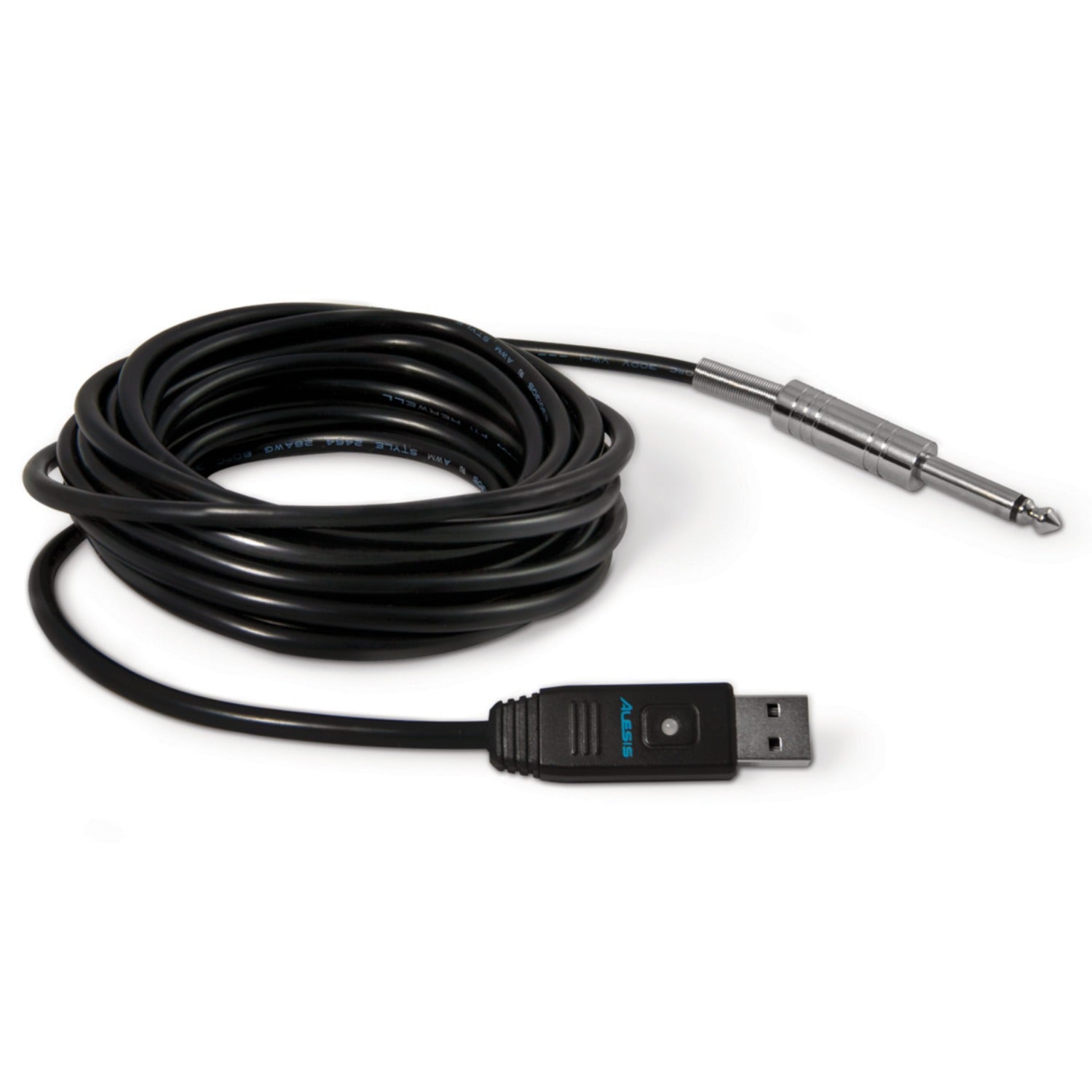 Alesis Guitar Cables Alesis GuitarLink Plus 1/4" to USB Guitar Cable