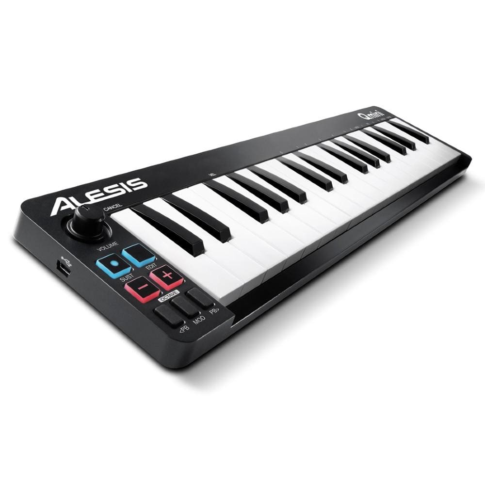 alesis midi controllers alesis q mini compact 32-key usb-midi controller