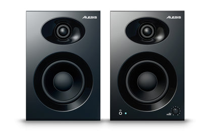 Alesis Monitor Speaker Bundles Alesis Elevate 4 4-Inch Powered Active Studio Monitor Speakers with Isolation Pads, Cables, and Ebook  - Pair