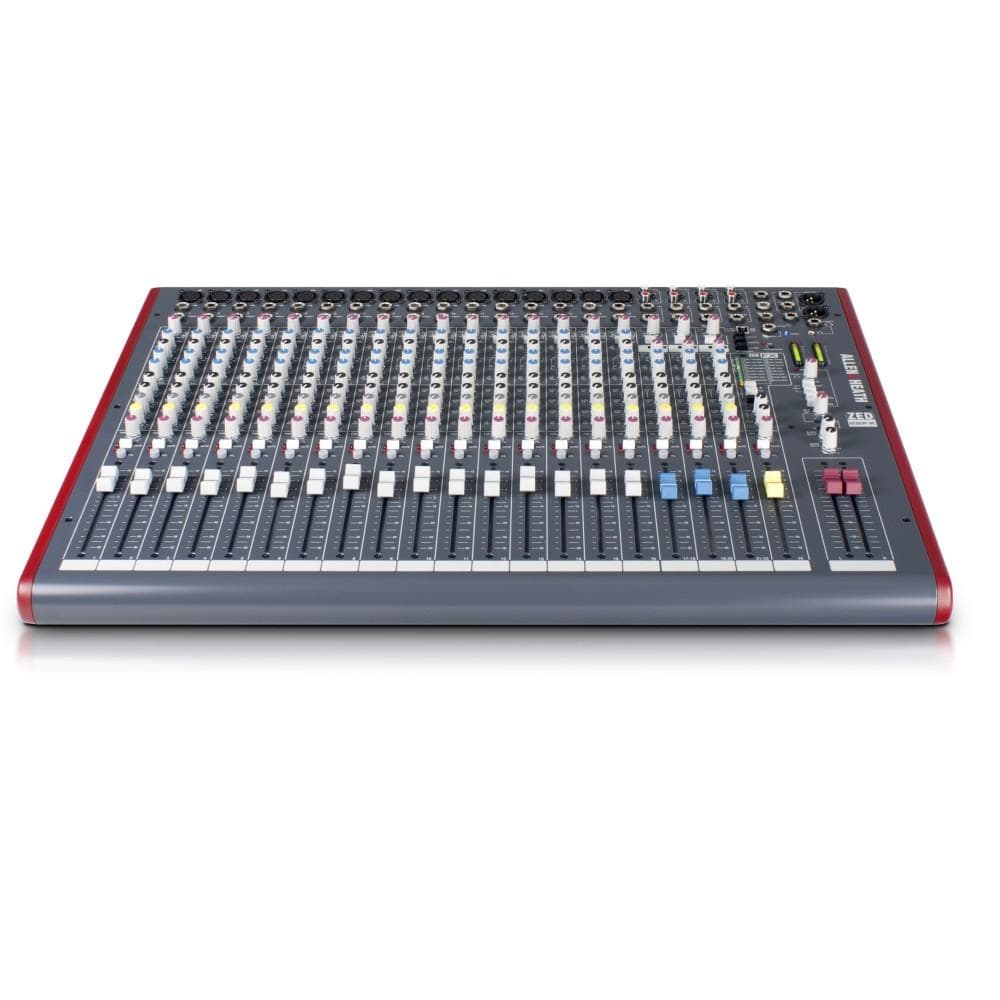 allen & heath analog mixers allen & heath zed-22fx 16 mic/line inputs multipurpose mixer with fx