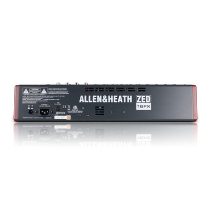 allen & heath analog mixers allen & heath zed16fx 10 mic/line multipurpose usb mixer with fx for live sound and recording
