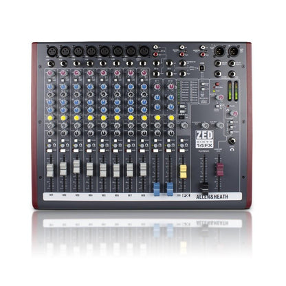 Allen & Heath Analog Mixers Allen & Heath ZED60-14FX 8 Mic/Line Inputs Multipurpose Mixer