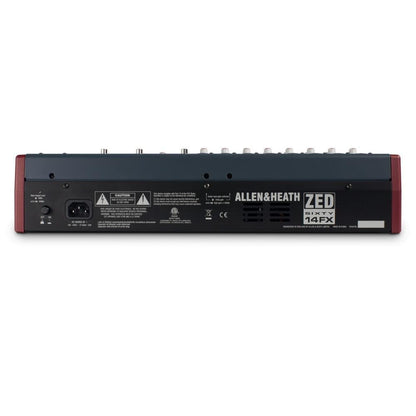 Allen & Heath Analog Mixers Allen & Heath ZED60-14FX 8 Mic/Line Inputs Multipurpose Mixer