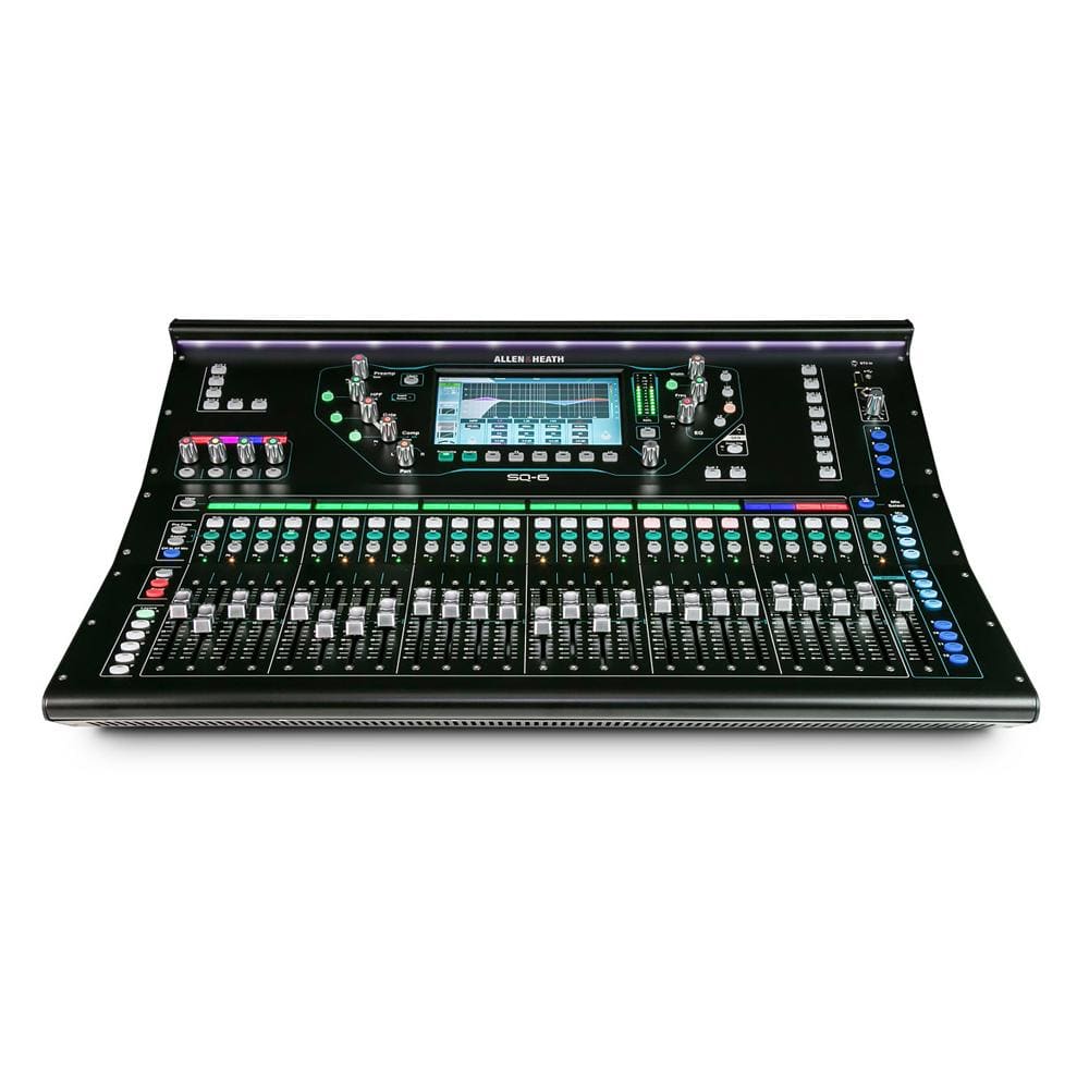 Allen & Heath Digital Mixers Allen & Heath SQ 6 48 Channel 96kHz Digital Mixer