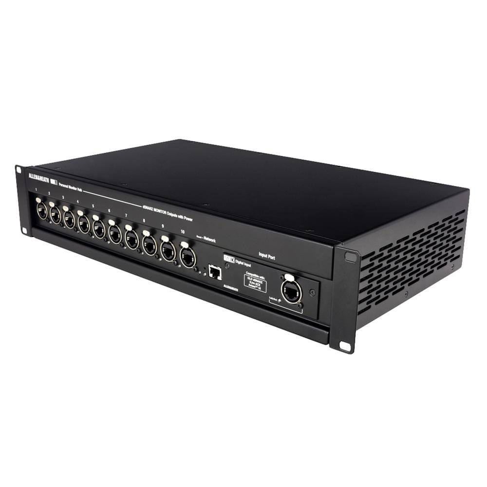 allen & heath digital stage box allen & heath me u 10 port digital stage box