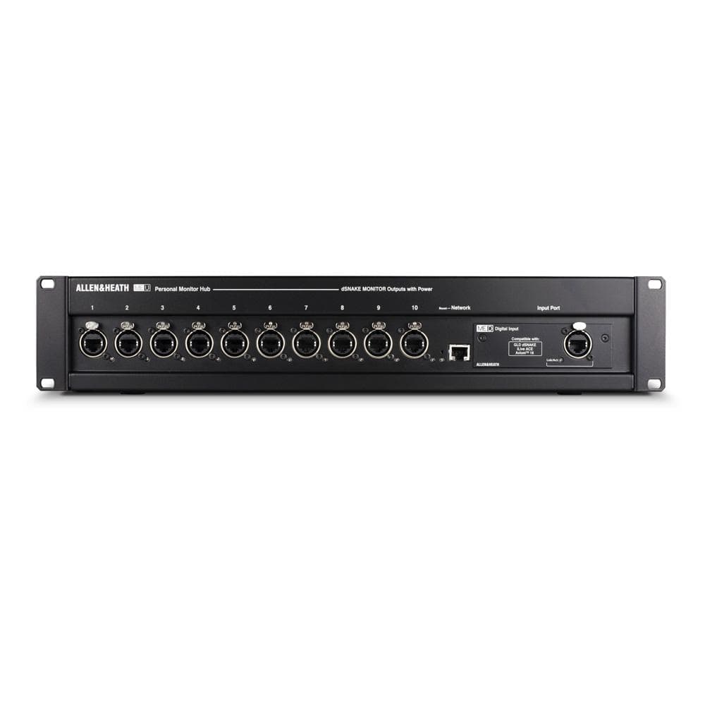 allen & heath digital stage box allen & heath me u 10 port digital stage box