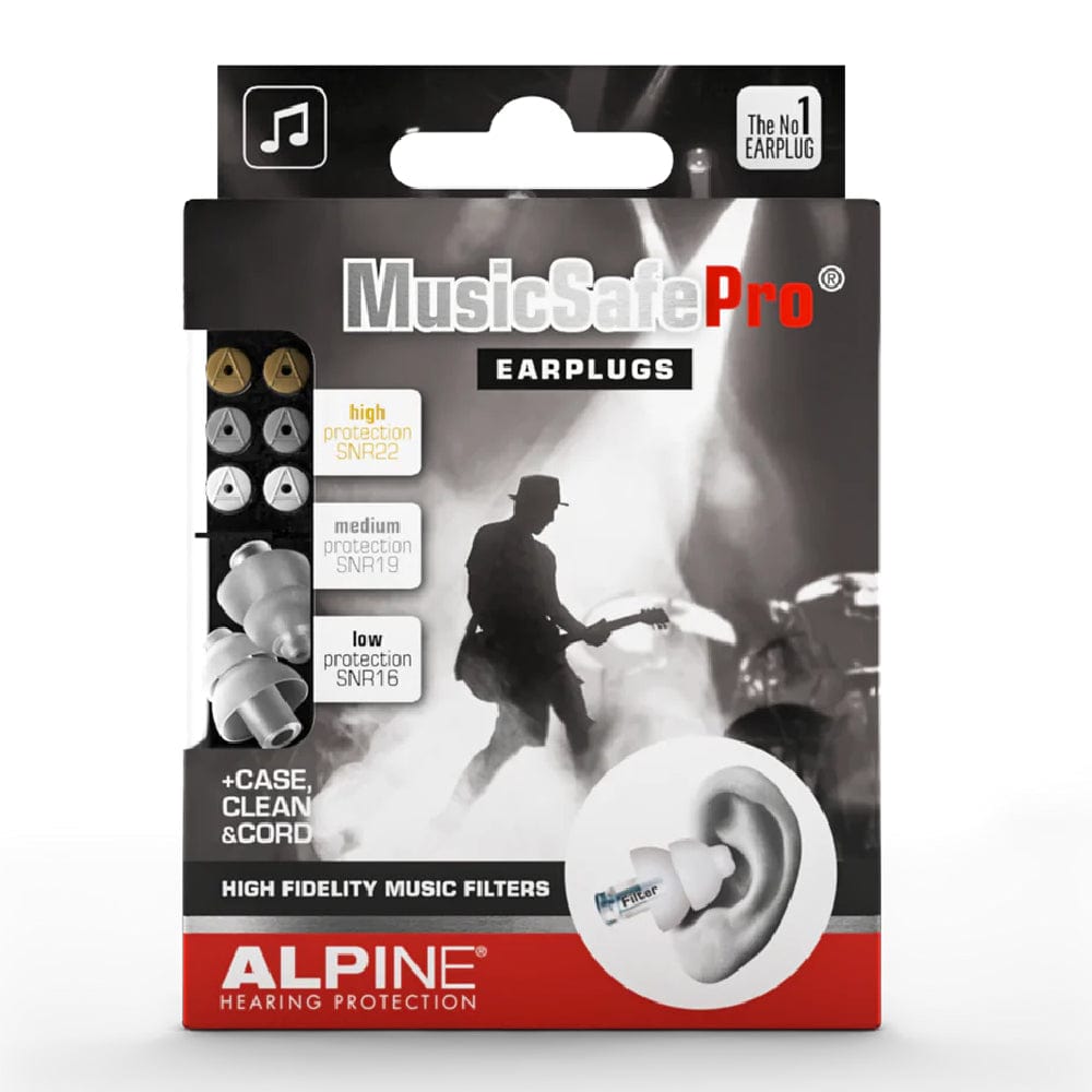 Alpine Hearing Protection Hearing Protection Transparent Alpine Hearing Protection MusicSafe Pro High Fidelity Music Filter Earplugs