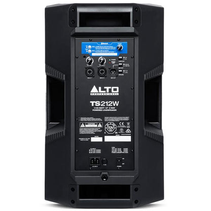 alto active pa speakers alto ts212w 1100 watt 12 inch 2 way active studio monitor speaker with bluetooth