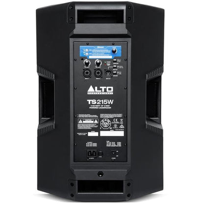 alto active pa speakers alto ts215w 1100 watt 15 inch 2 way active pa speaker with bluetooth