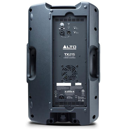alto active pa speakers alto tx215 600 watt 15 inch 2 way active pa speaker