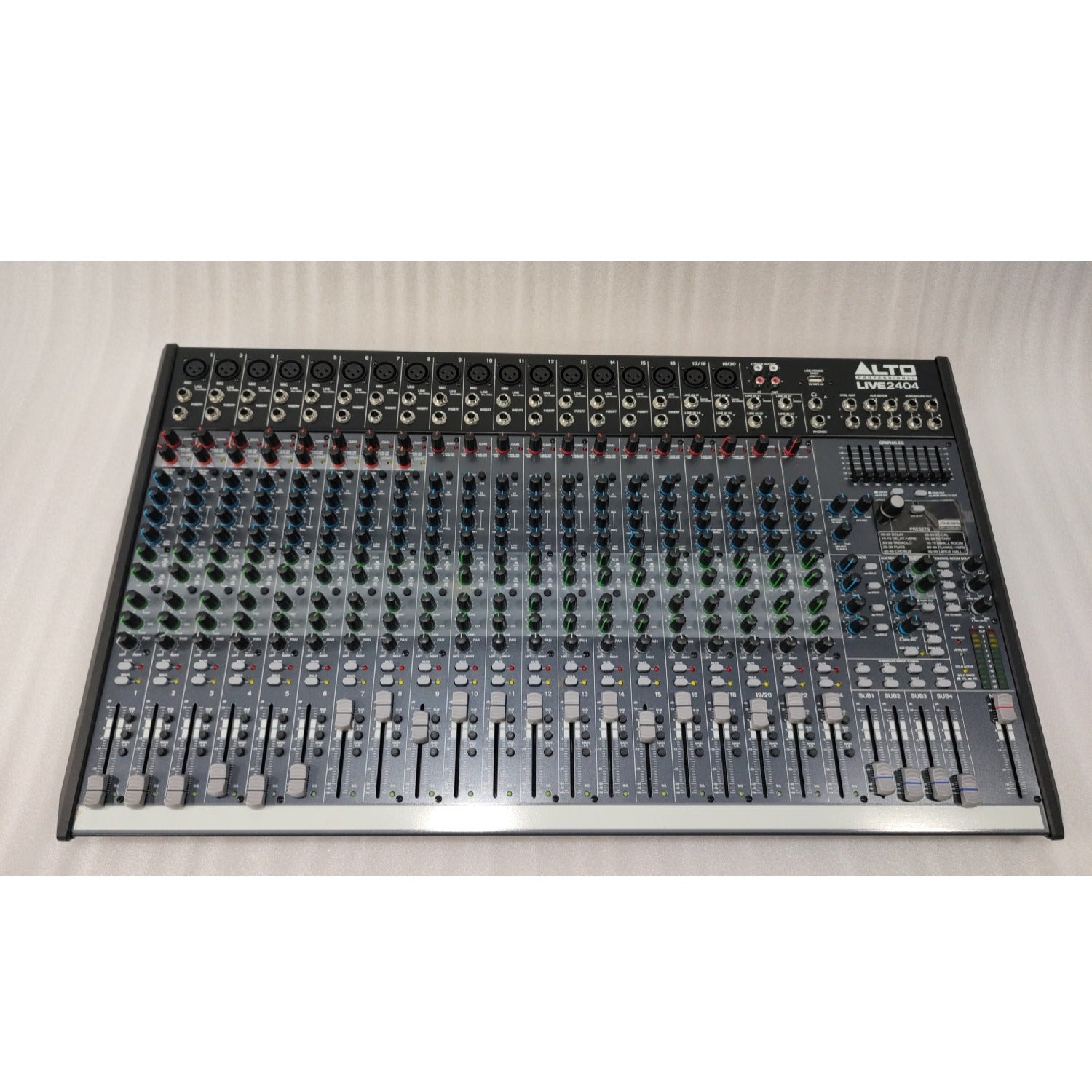 Alto Analog Mixers 202101664943 Alto Live 2404 Professional 24-Channel/4-Bus Mixer - Open Box