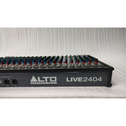 Alto Analog Mixers 202101664943 Alto Live 2404 Professional 24-Channel/4-Bus Mixer - Open Box