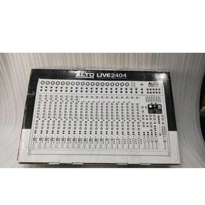 Alto Analog Mixers 202101664943 Alto Live 2404 Professional 24-Channel/4-Bus Mixer - Open Box