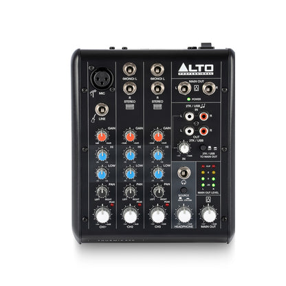 Alto Analog Mixers Alto TrueMix 500 5-Channel Analog Mixer with Usb