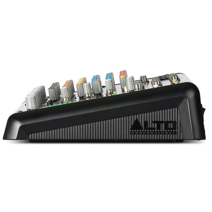 Alto Analog Mixers Alto TrueMix 800Fx 8-Channel Compact Mixer with Usb Blutooth and Alesis Multi-Fx