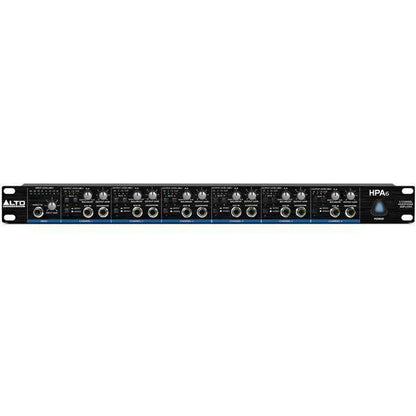 alto headphone amplifiers alto hpa6 6-channel stereo headphone amplifier