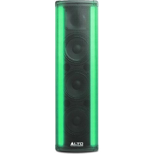 alto pa systems alto spectrum portable pa system with dual led lighting