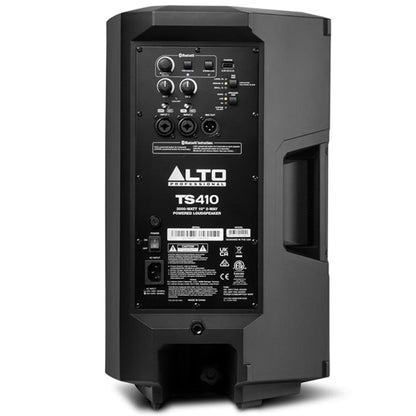 alto pa systems alto ts410 2000 watt 10 inch 2 way powered loudspeaker with bluetooth