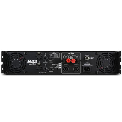 alto power amplifiers alto mac 2.4 3100 watt 2-channel power amplifier