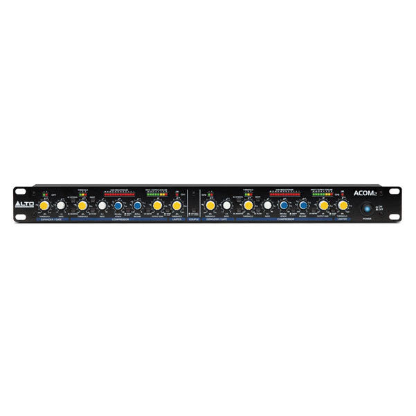 alto power amplifiers altoacom2 two-channel compressor / limiter / gate