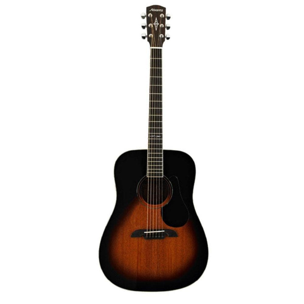 alvarez acoustic guitars alvarez ad66shb artist series dreadnought acoustic guitar - shadow burst