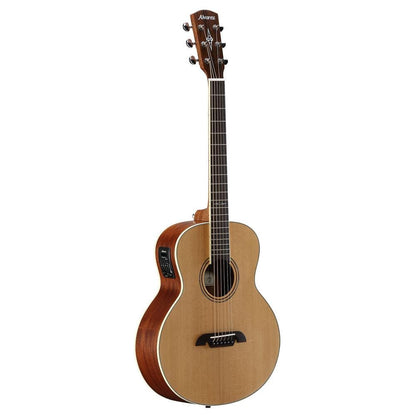 alvarez electro acoustic guitars alvarez artist lj2e little jumbo 2 travel electro acoustic guitar - natural