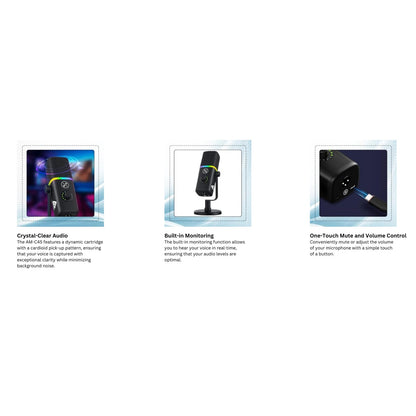 Audio Array AM-C45 Dynamic Podcast Microphone