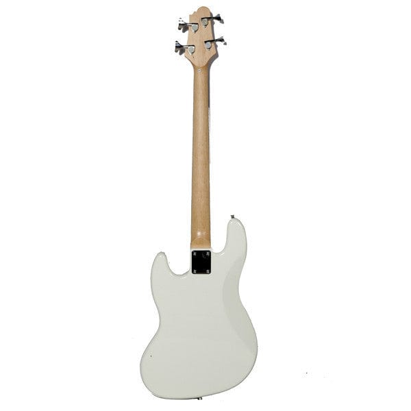 Amaze Bass Guitars Amaze AT1 Bass Guitar - White