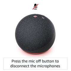 Amazon Devices Bluetooth Speakers Amazon Echo Dot 4th Generation Smart Speaker with Improved Bass & Alexa
