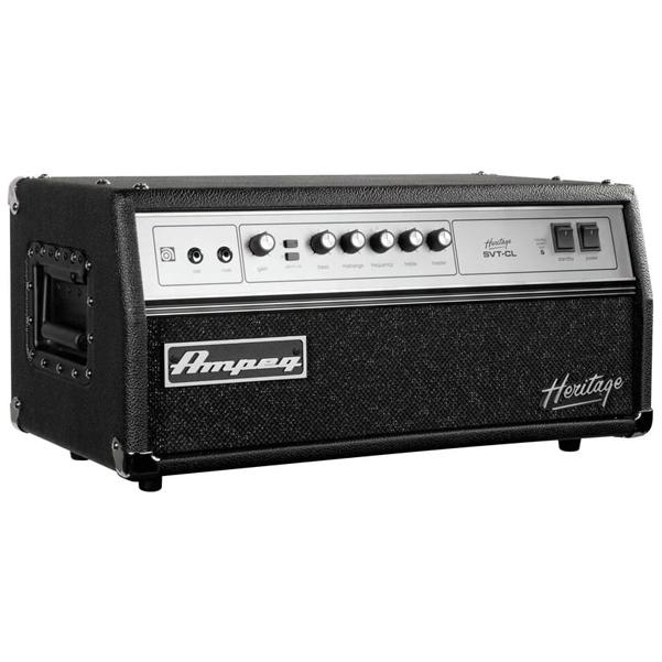 ampeg bass amplifier heads ampeg heritage svt-cl bass amplifier head
